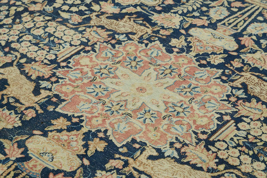 9x11 Beige Vintage Large Area Rug - 49241