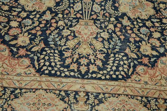 9x11 Beige Vintage Large Area Rug - 49241