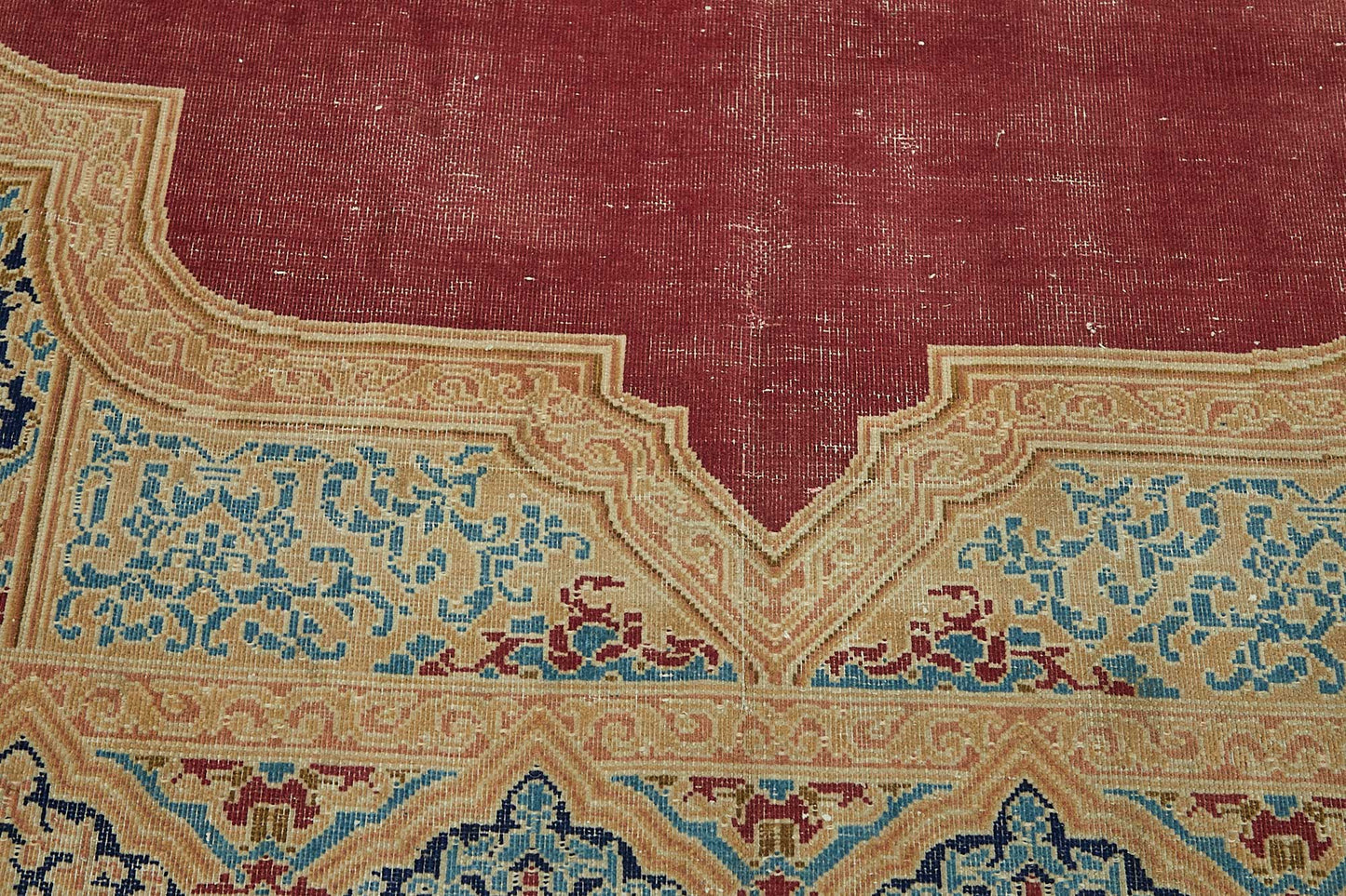 8x10 Beige Vintage Large Area Rug - 49242