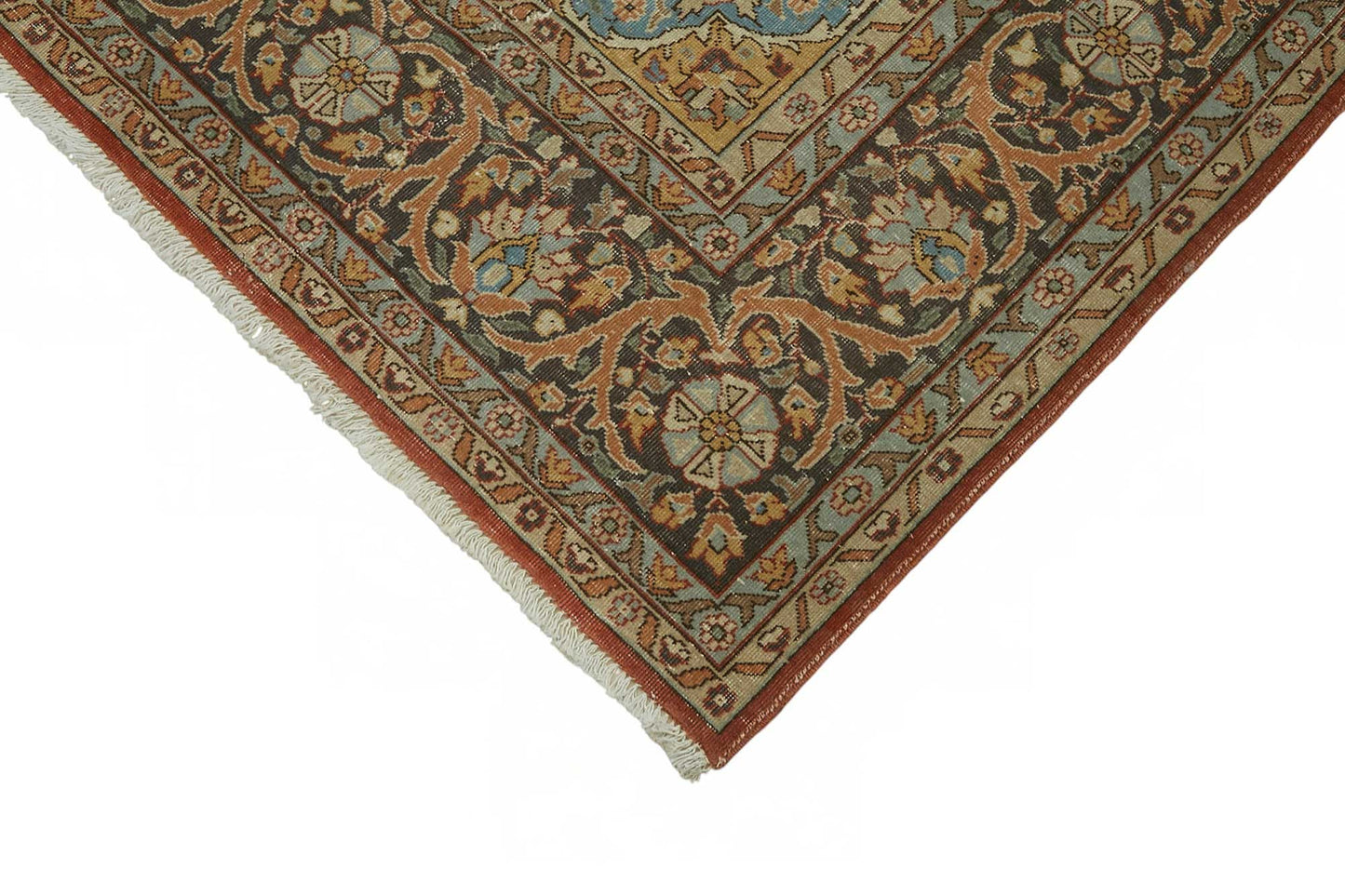 7x11 Beige Vintage Large Area Rug - 49243