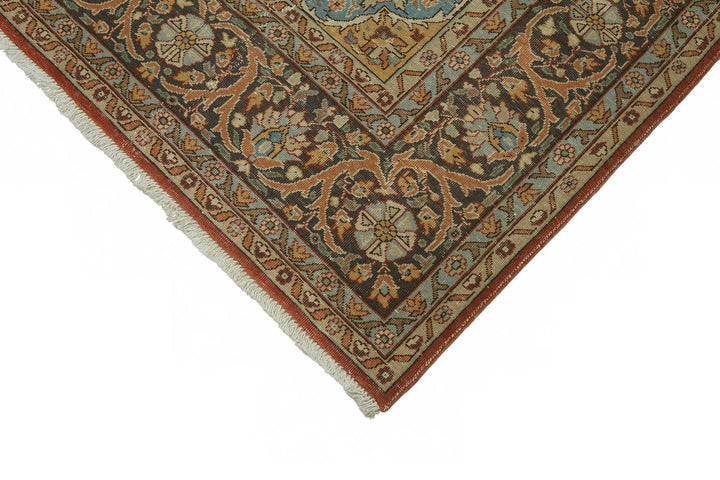 7x11 Beige Vintage Large Area Rug - 49243