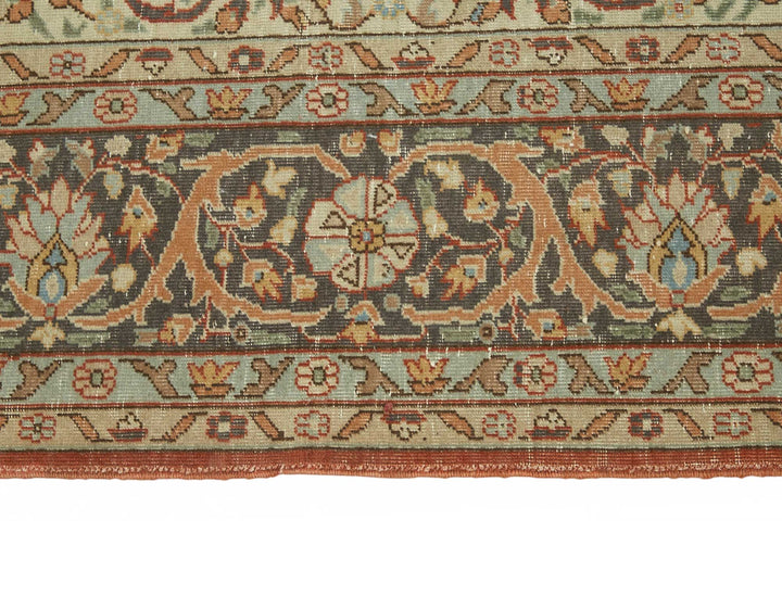 7x11 Beige Vintage Large Area Rug - 49243