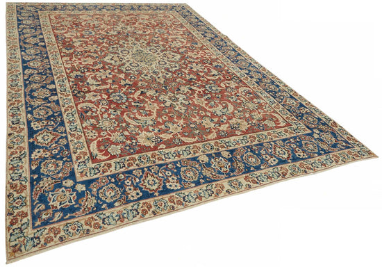 8x12 Beige Vintage Large Area Rug - 49244