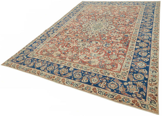 8x12 Beige Vintage Large Area Rug - 49244