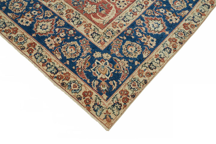 8x12 Beige Vintage Large Area Rug - 49244