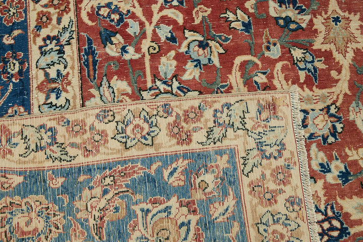 8x12 Beige Vintage Large Area Rug - 49244