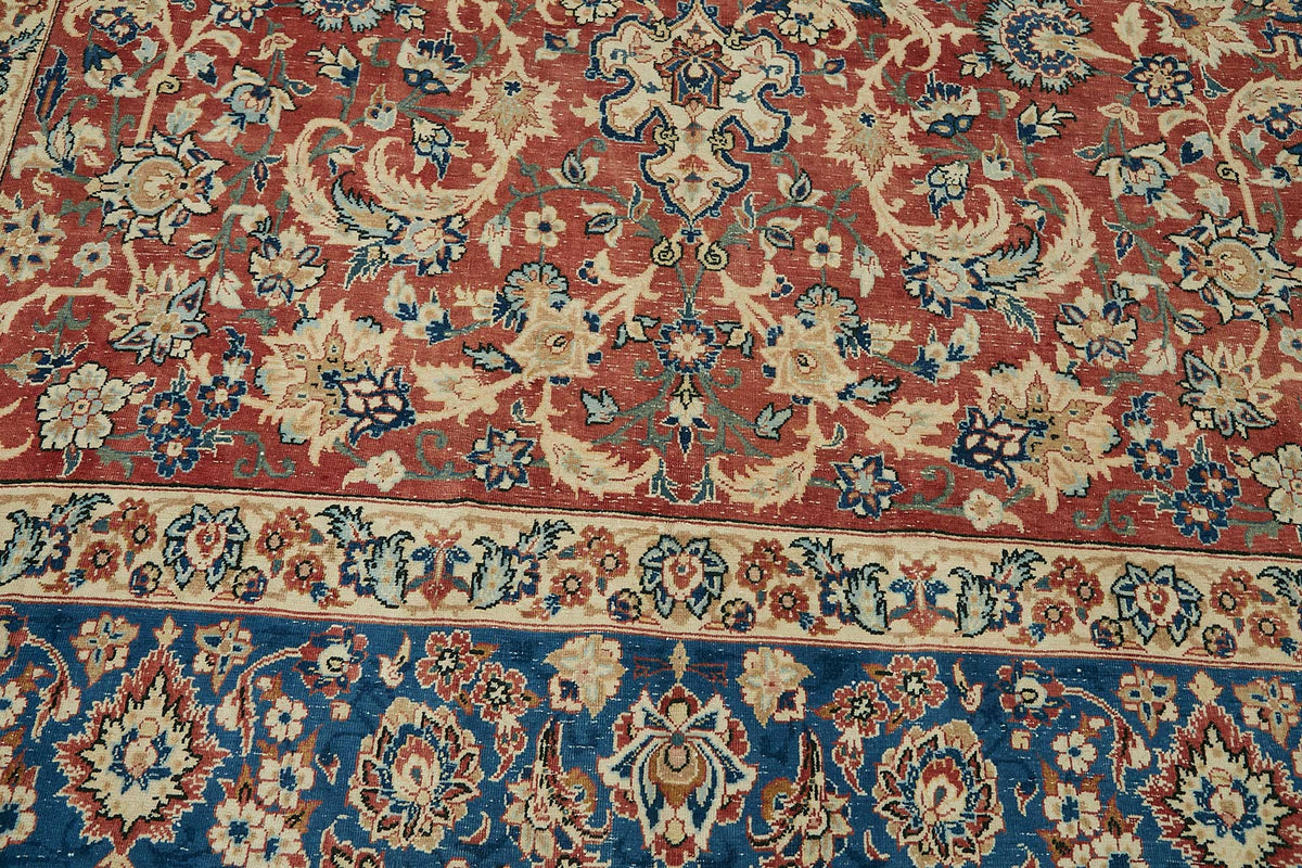 8x12 Beige Vintage Large Area Rug - 49244