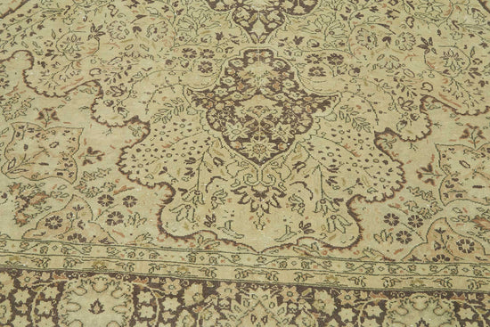 7x10 Beige Vintage Large Area Rug - 49245