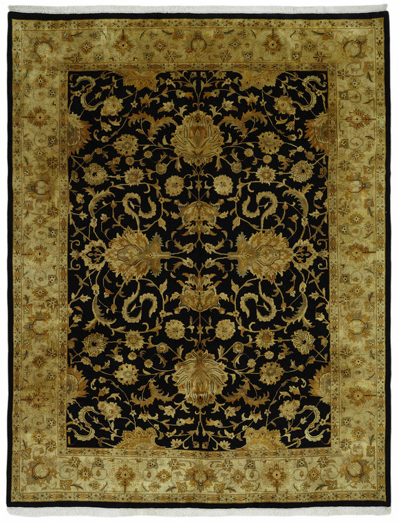 9x12 Hand-Knotted Wool Oushak Rug - 49251