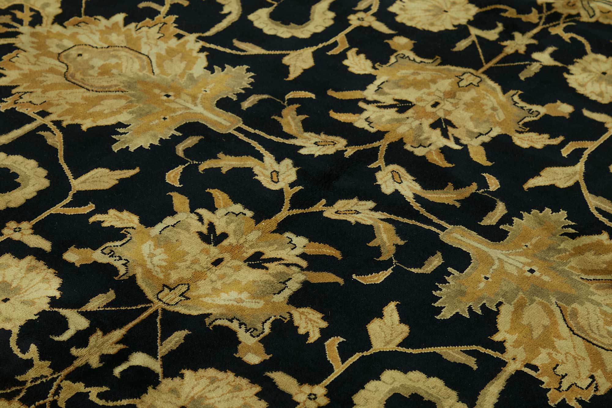 9x12 Hand-Knotted Wool Oushak Rug - 49251