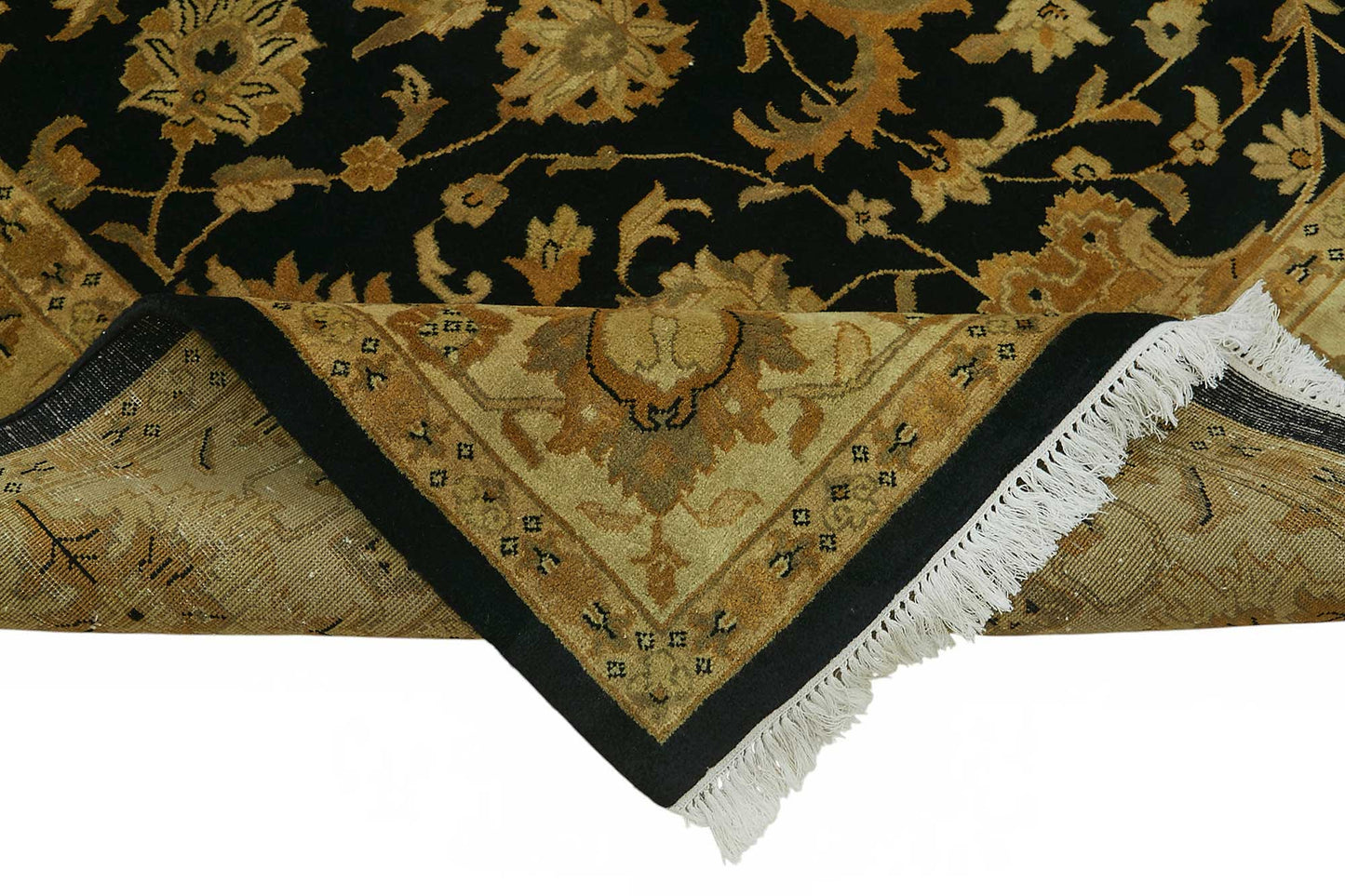 9x12 Hand-Knotted Wool Oushak Rug - 49251