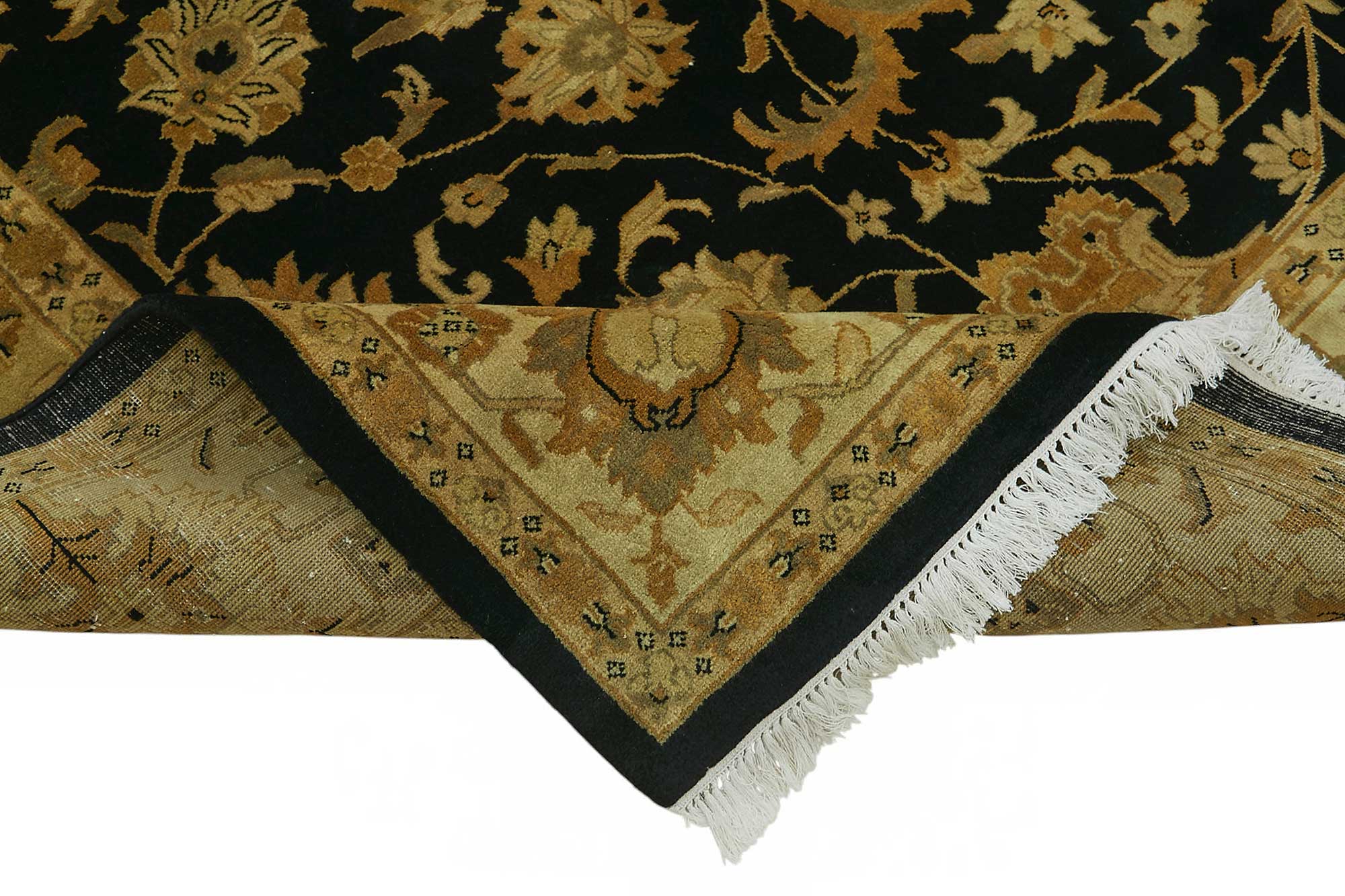 9x12 Hand-Knotted Wool Oushak Rug - 49251