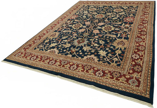 9x12 Hand-Knotted Wool Oushak Rug - 49252
