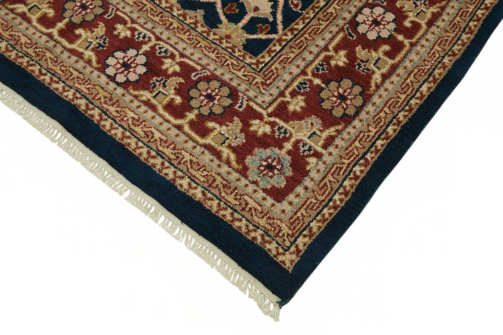9x12 Hand-Knotted Wool Oushak Rug - 49252