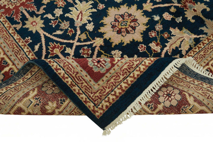 9x12 Hand-Knotted Wool Oushak Rug - 49252