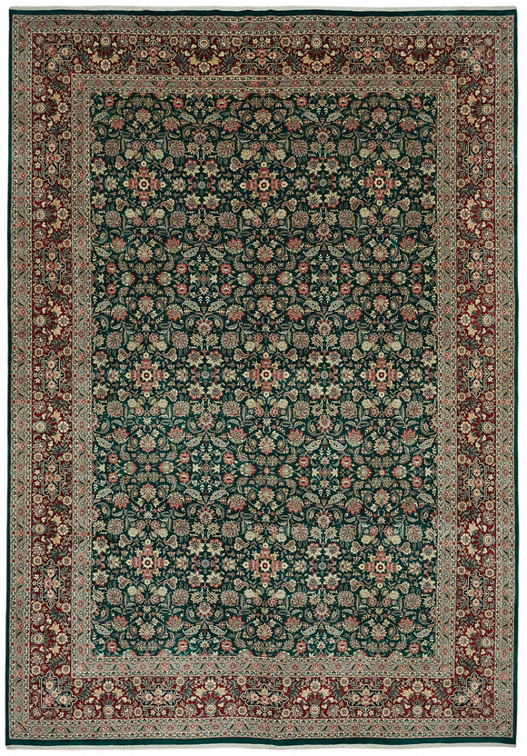 10x14 Hand-Knotted Wool Oushak Rug - 49253