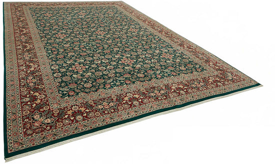 10x14 Hand-Knotted Wool Oushak Rug - 49253