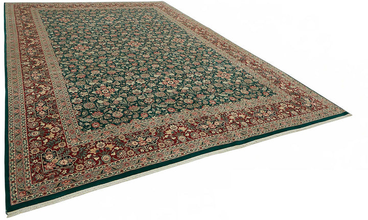 10x14 Hand-Knotted Wool Oushak Rug - 49253