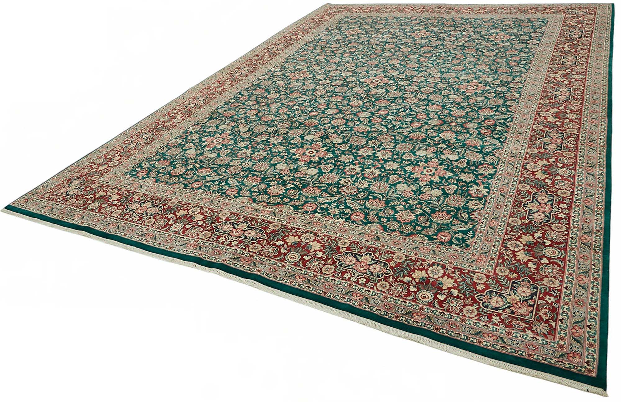 10x14 Hand-Knotted Wool Oushak Rug - 49253