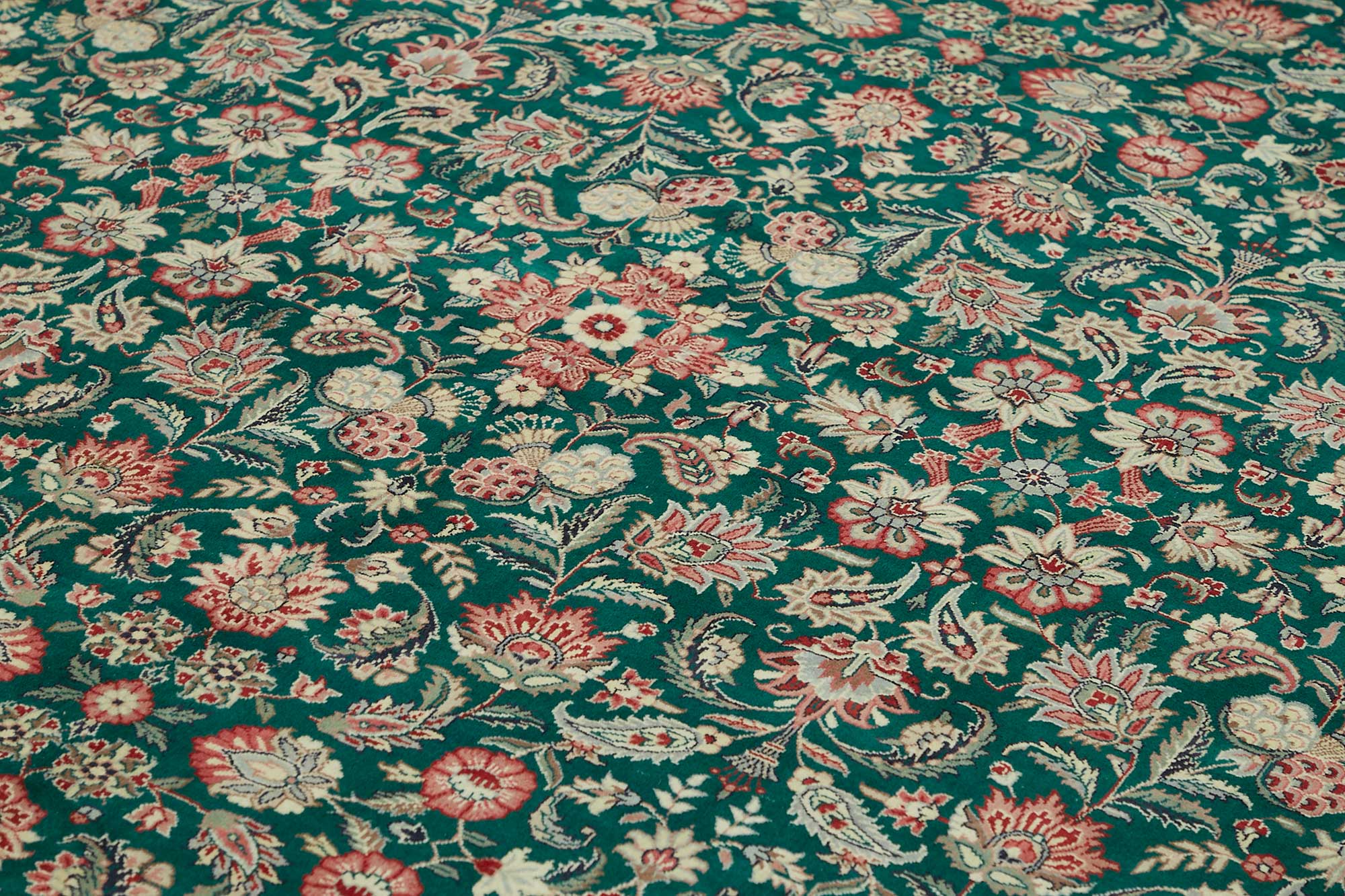 10x14 Hand-Knotted Wool Oushak Rug - 49253