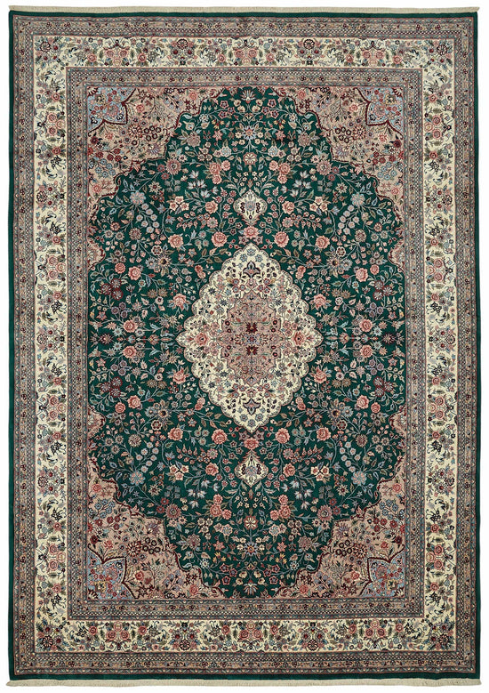 10x14 Hand-Knotted Wool Oushak Rug - 49254