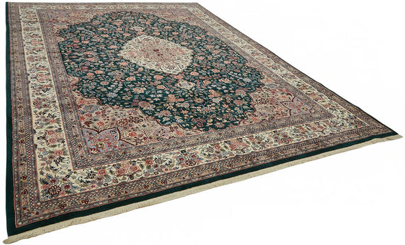 10x14 Hand-Knotted Wool Oushak Rug - 49254