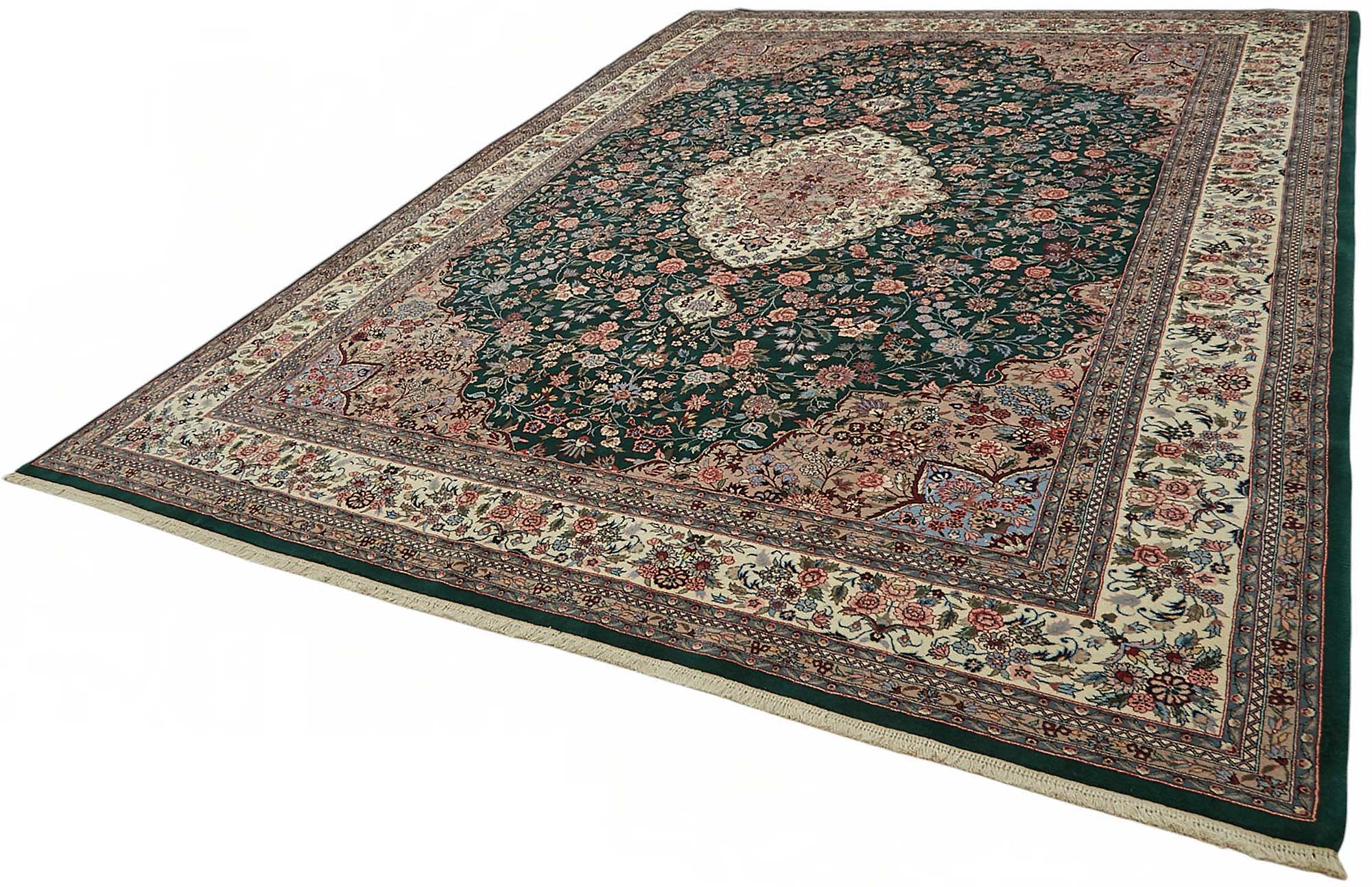 10x14 Hand-Knotted Wool Oushak Rug - 49254