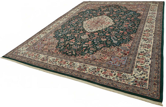10x14 Hand-Knotted Wool Oushak Rug - 49254