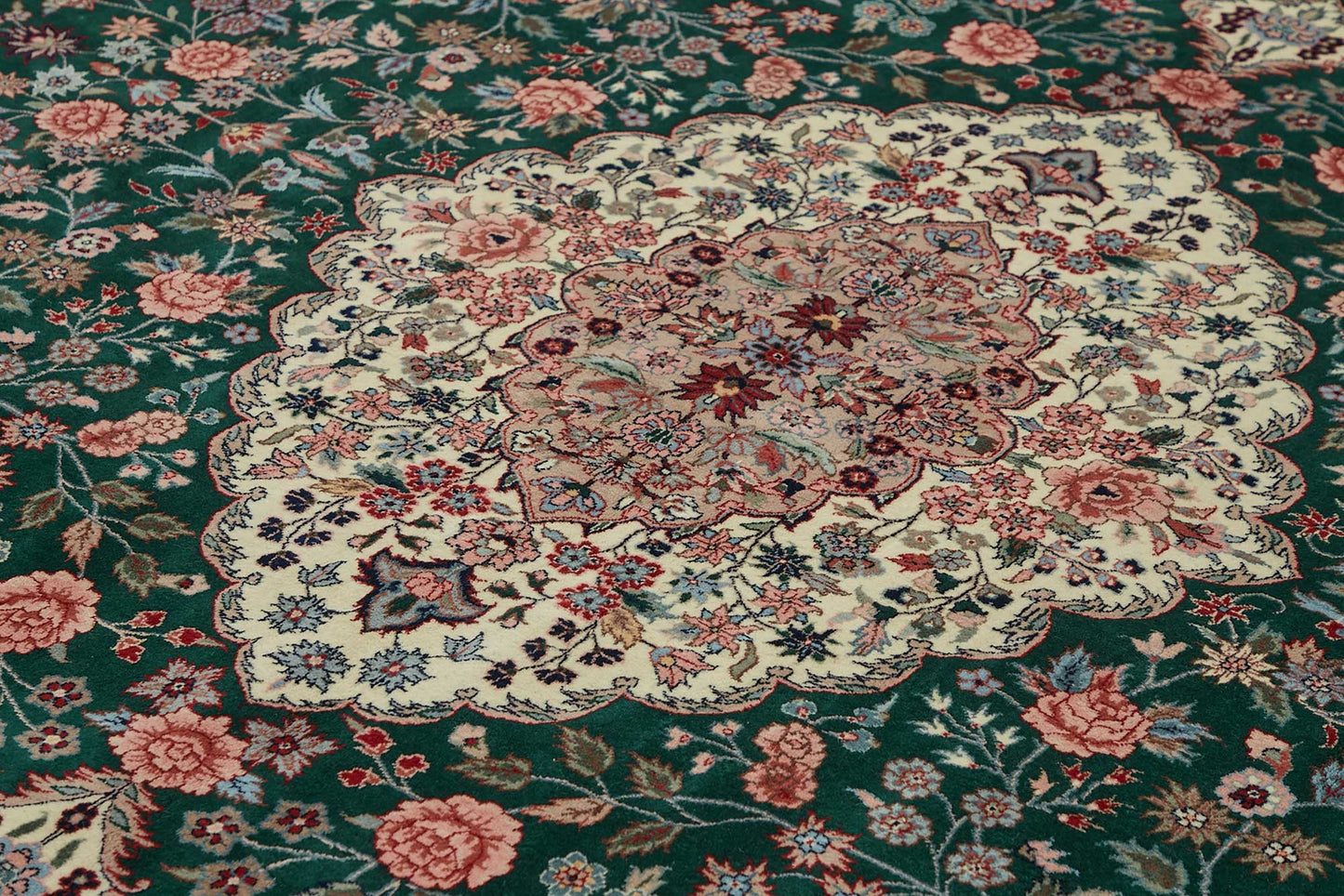 10x14 Hand-Knotted Wool Oushak Rug - 49254