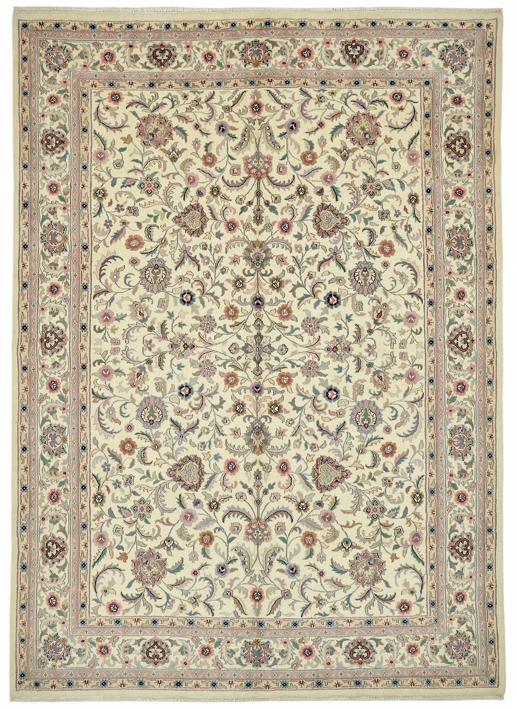 9x12 Hand-Knotted Wool Oushak Rug - 49256