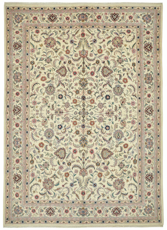 9x12 Hand-Knotted Wool Oushak Rug - 49256