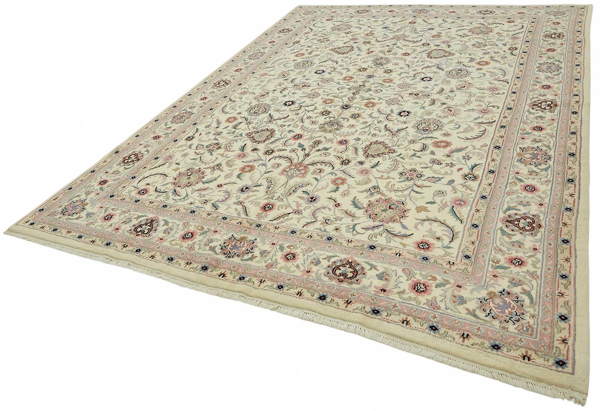9x12 Hand-Knotted Wool Oushak Rug - 49256