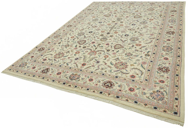 9x12 Hand-Knotted Wool Oushak Rug - 49256