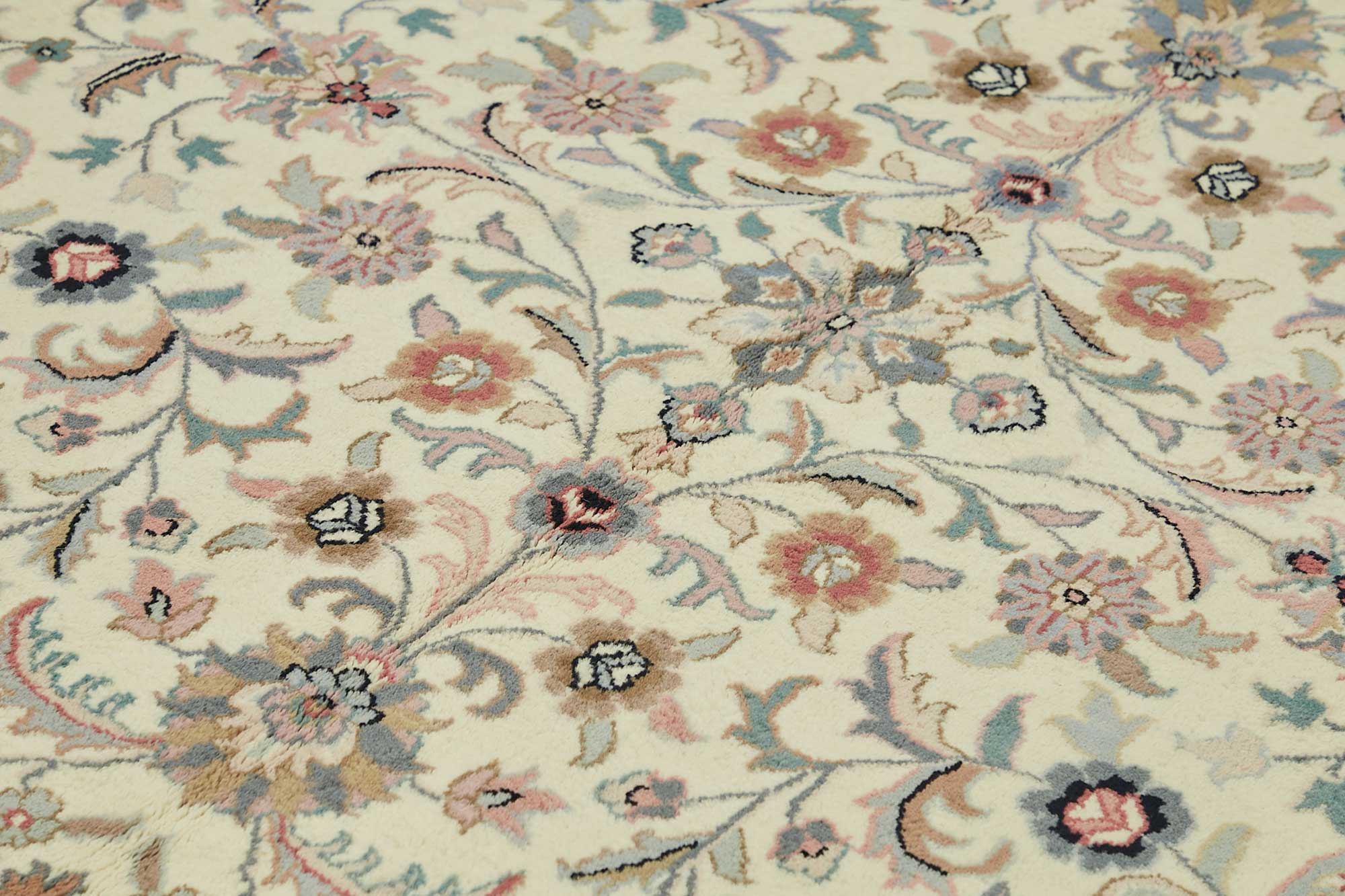 9x12 Hand-Knotted Wool Oushak Rug - 49256