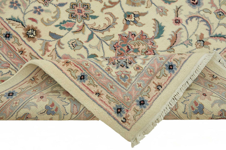 9x12 Hand-Knotted Wool Oushak Rug - 49256