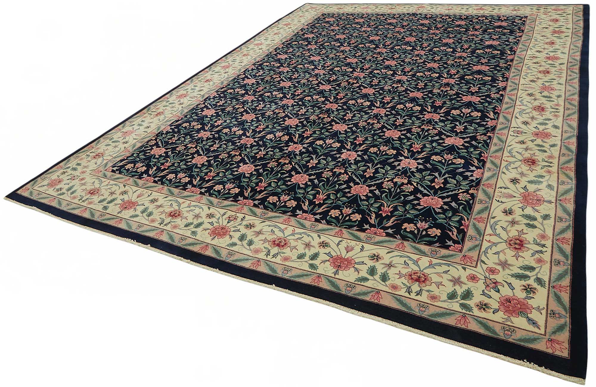 10x14 Hand-Knotted Wool Oushak Rug - 49257