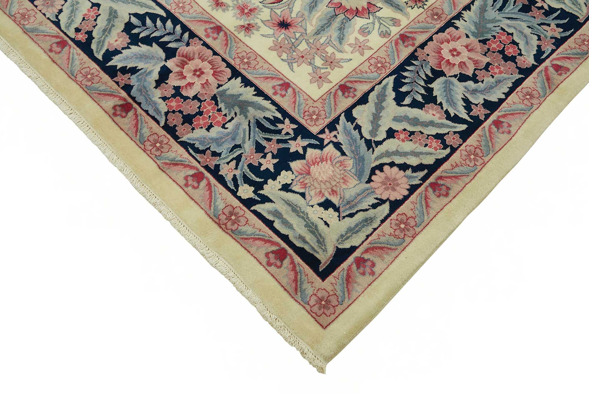 9x12 Hand-Knotted Wool Oushak Rug - 49258
