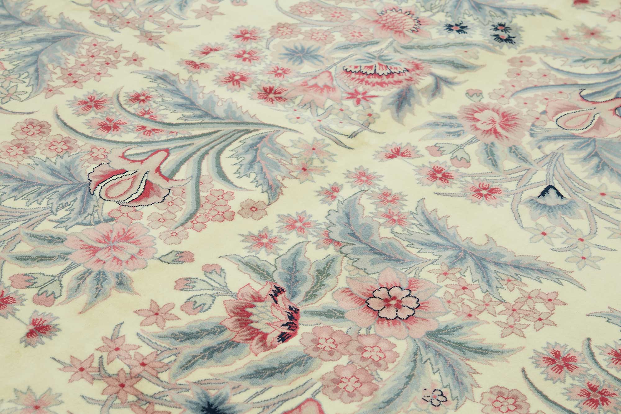 9x12 Hand-Knotted Wool Oushak Rug - 49258