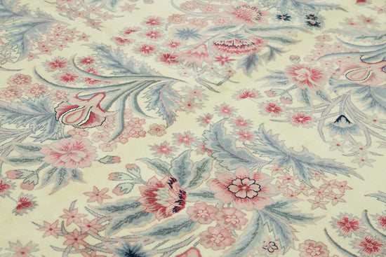 9x12 Hand-Knotted Wool Oushak Rug - 49258