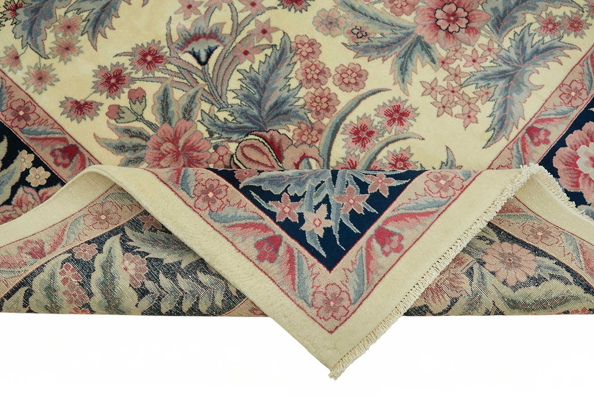9x12 Hand-Knotted Wool Oushak Rug - 49258