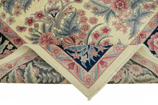 9x12 Hand-Knotted Wool Oushak Rug - 49258