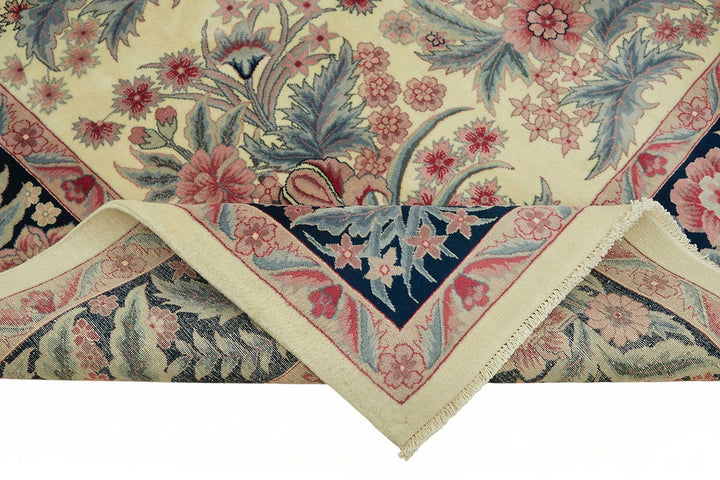 9x12 Hand-Knotted Wool Oushak Rug - 49258