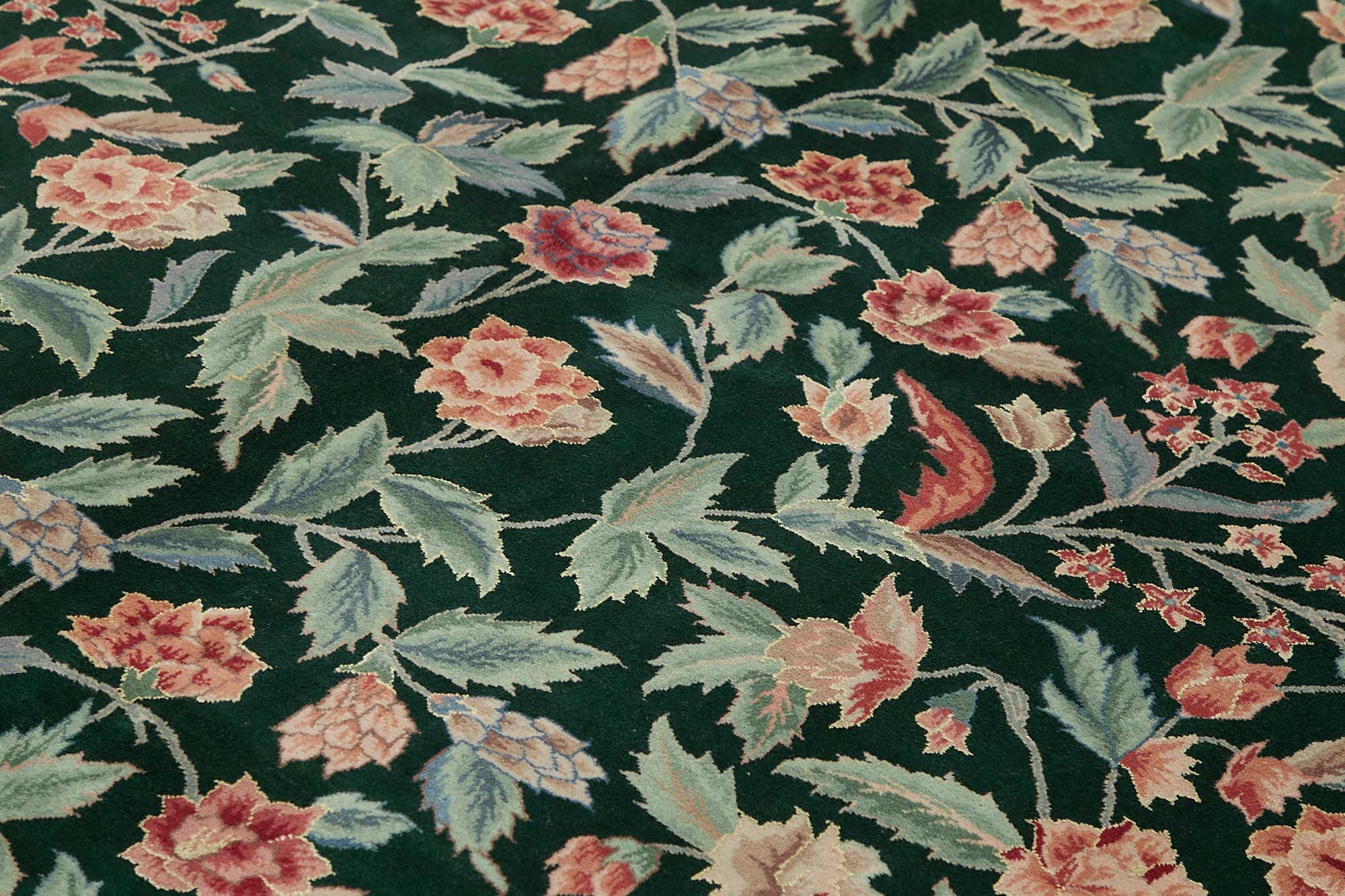 9x12 Hand-Knotted Wool Oushak Rug - 49260