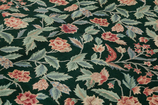 9x12 Hand-Knotted Wool Oushak Rug - 49260