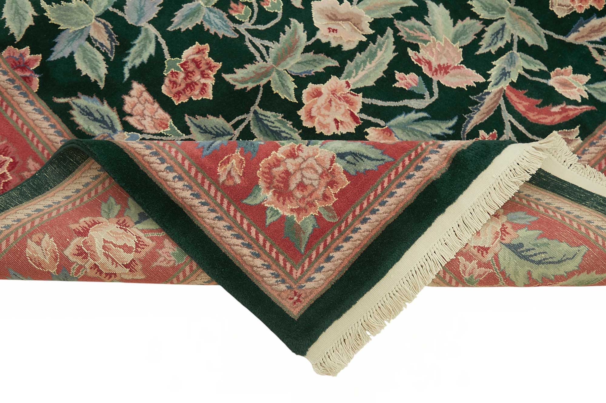 9x12 Hand-Knotted Wool Oushak Rug - 49260