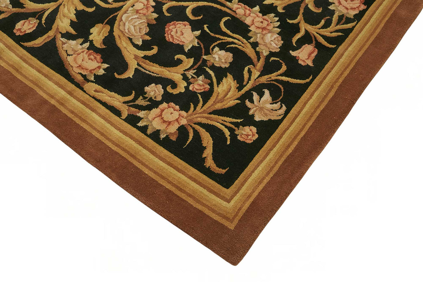10x14 Hand-Knotted Wool Oushak Rug - 49261