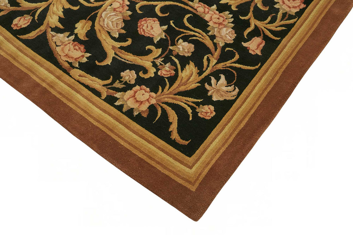 10x14 Hand-Knotted Wool Oushak Rug - 49261