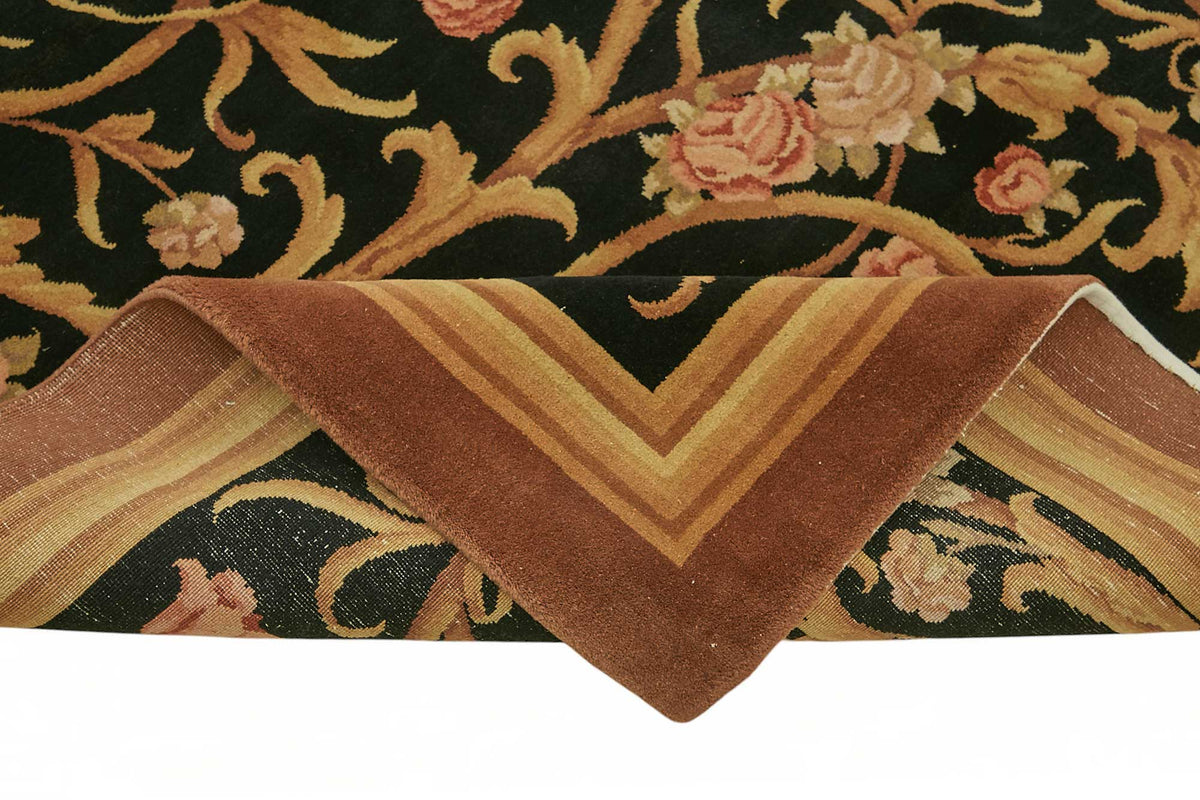 10x14 Hand-Knotted Wool Oushak Rug - 49261