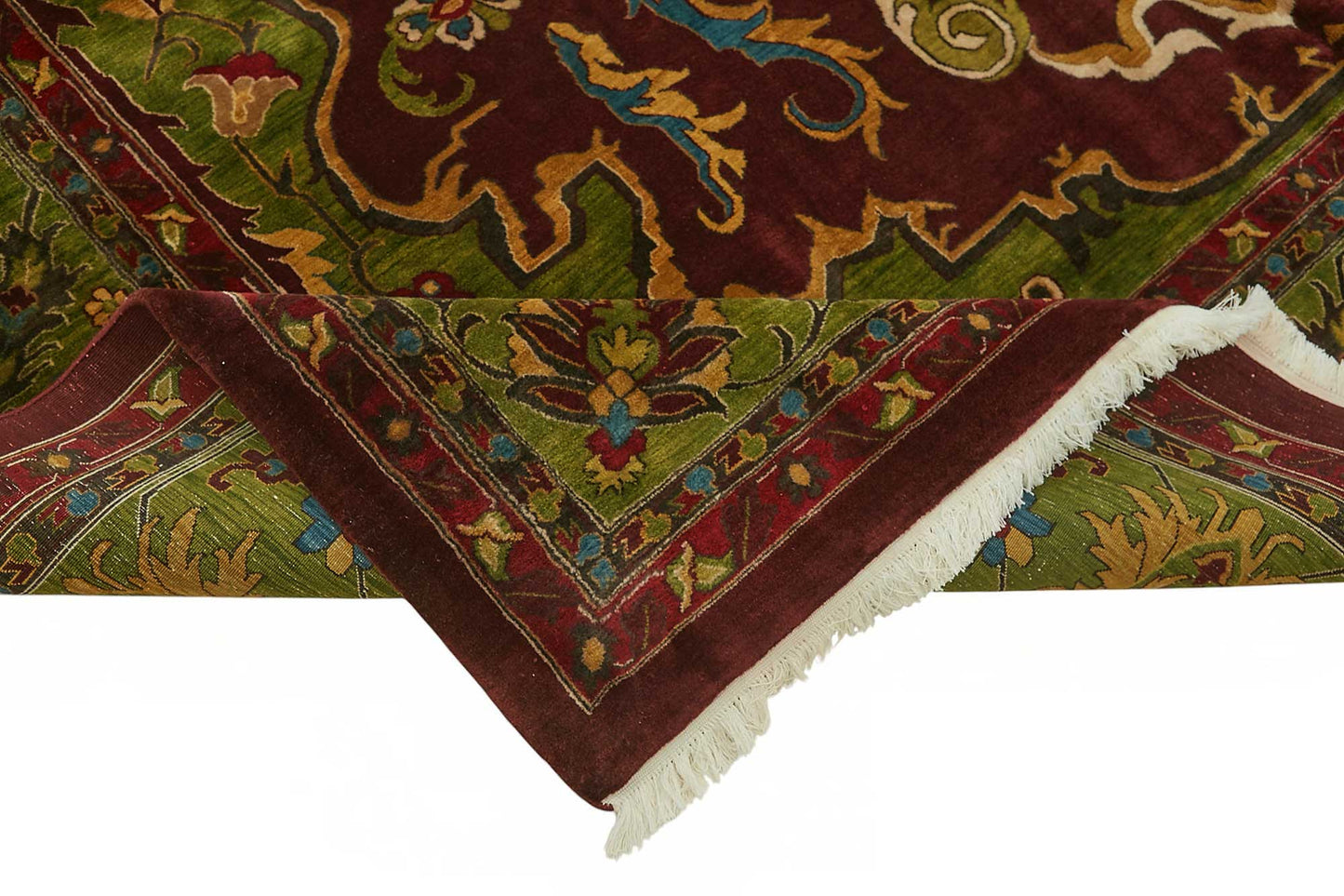 10x14 Hand-Knotted Wool Oushak Rug - 49263