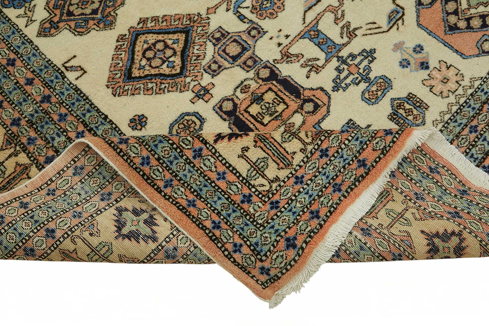 9x11 Hand-Knotted Wool Oushak Rug - 49265